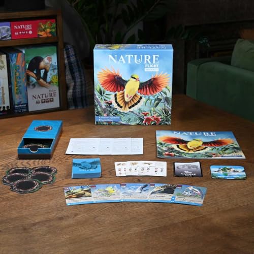 Nature Board Game Expansion – Module 1: Flight | Soar, Migrate, and Outsurvive Rivals with New Bird Traits | Wildlife Strategy Game | 1-4 Players, Solo Mode, Age 10+ | Northstar Game Studio