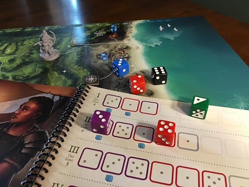 Roll Player Adventures Board Game | Cooperative Storybook Fantasy Adventure Campaign | Choose Your Path Strategy Dice Game | 95-150 Minutes per Chapter, 1-4 Players Ages 14+ by Thunderworks Games - style: Roll Player Adventures