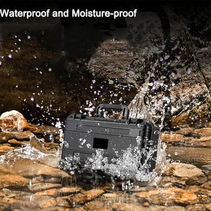 JYGamhanbil Carrying Case Waterproof Bag Cover Hard Shell for ROG Ally / ROG Ally X Gaming Handheld Console,Large Capacity Professional Storage Bag for ROG Ally Controller,Docking Station,Accessories