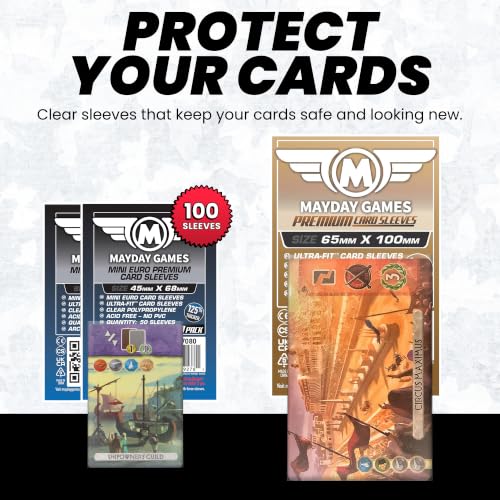 Mayday Games 7 Wonders Duel Game Accessory - Premium Card Sleeve Bundle - size: Premium, style: 7 Wonders Duel