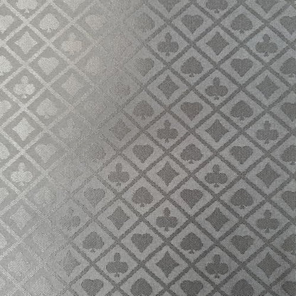 Speed Cloth Poker Table Fabric - 108X60 Inch Section of Casino Card Game Table Felt Top Cover Accessories - Gray - color: Grey