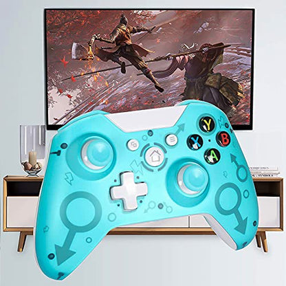 HanSY Wireless Controller for Xbox One, Series X/S, PS3, PC; 2.4GHz Wireless, No Headphone Jack