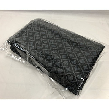 Speed Cloth Poker Table Fabric - 108X60 Inch Section of Suited Casino Card Game Table Felt Top Cover - Gray - color: Two- Tone Gray