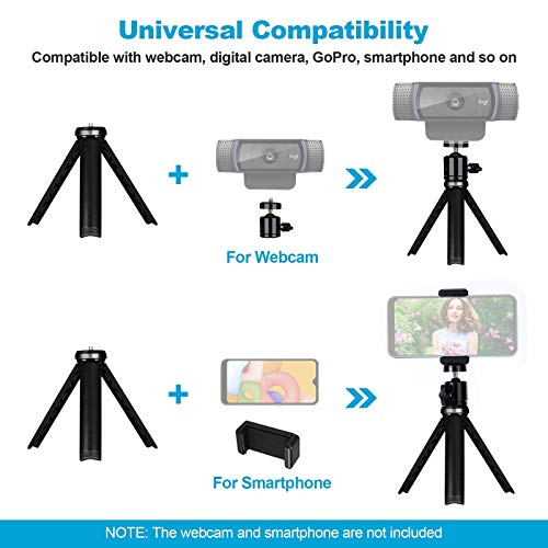 NexiGo 1080P Autofocus Webcam Kits, N930AF FHD USB Web Camera with Privacy Cover, Upgraded Video Conference Lighting, Extendable Tripod Stand, for Zoom/Skype/Teams