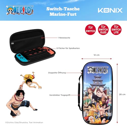 ONE PIECE - Team - Housse de Protection - Nintendo Switch/Lite/Oled, Black