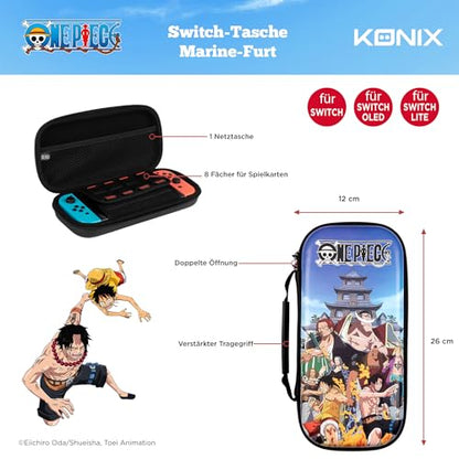 ONE PIECE - Team - Housse de Protection - Nintendo Switch/Lite/Oled, Black