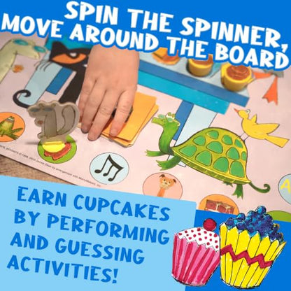 Briarpatch Pete the Cat The Missing Cupcakes Game, Fans of Pete the Cat Books, Ages 3+