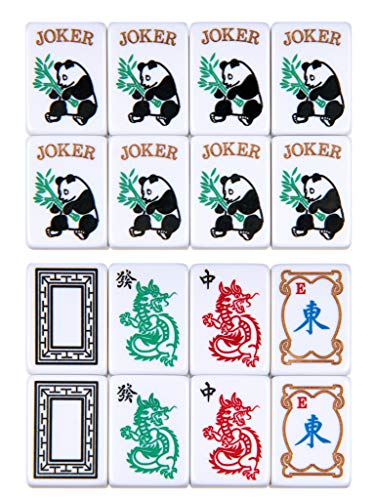 Linda Li New! - American Mahjong Set The Artisan Collection: Butterfly Series – in Black Poppy Soft Bag