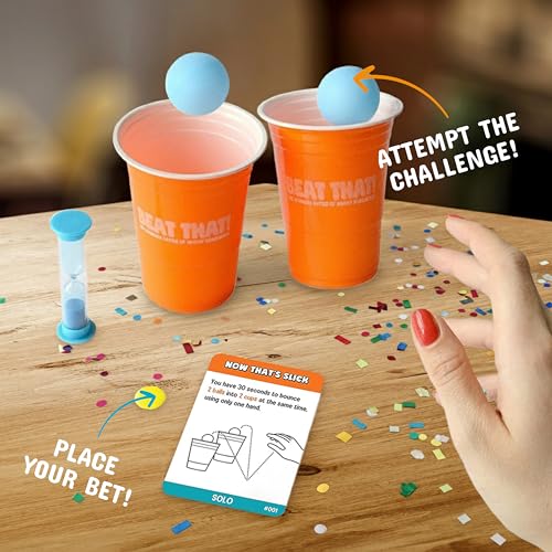 Gutter Games Beat That Game and Household Objects Expansion Combo Pack, Family Party Game for 2 Players - Kids, Adults - style: Combo Pack