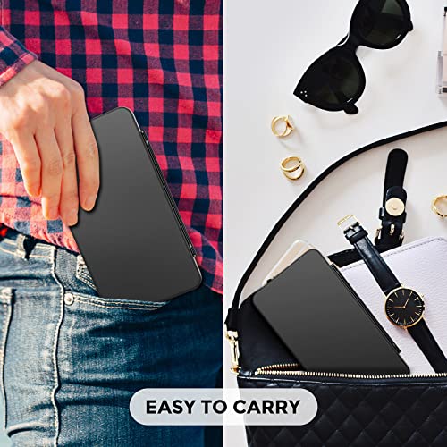 HEIYING Switch Game Card Case for Nintendo Switch 2(2025)/ OLED/Lite,Black Portable Travel Carry Case with 72 Game Card Slots and 24 Micro SD Cards Slots - color: Black