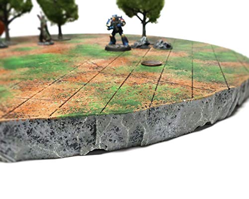 Handmade Reversible Dual Battle Grid Board - Handmade Terrain for Tabletop War Games and TTRPGs