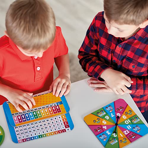 Orchard Toys Moose Games Times Tables Heroes. an exciting Multiplication Game, Superhero Play. for Ages 6-9 and for 2-4 Players - style: Times Table Heroes