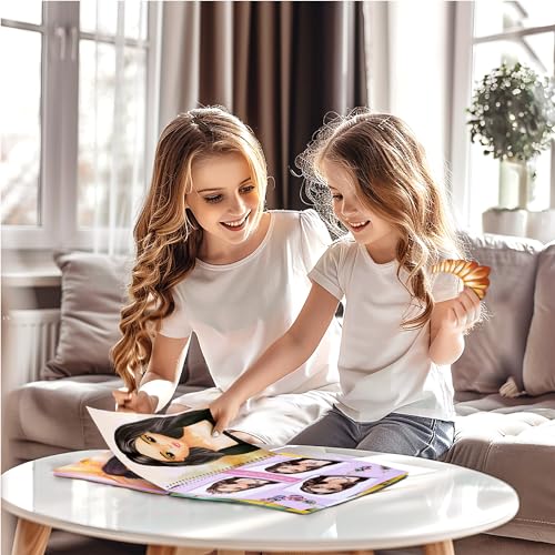 Jewelry Sticker Book for Girls 2 Pack 250+ Stickers | Reusable fashion stickers let kids mix and match dress-up looks and create DIY jewelry designs across two activity books - color: Multipack - 2pcs Stylish Jewelry