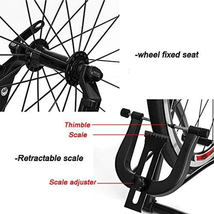 Keenso Wheel Truing Stand - Foldable Home Mechanic Stand for 16" - 29" 700C Wheels