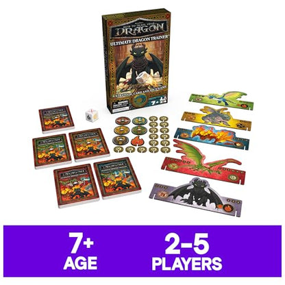 Spin Master Games How to Train Your Dragon Ultimate Card Game | Cooperative Dragon Training Adventure Game, Work Together to Train Dragons Like Toothless, For 2-5 Players, Ages 7 & Up