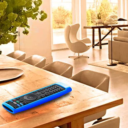 Cover for Vizio Remote, Compatible with Vizio Remote Case XRT136 / XRT140 D Series Universal Smart TV Control Replacement Silicone Skin Sleeve - color: Non-glow Blue