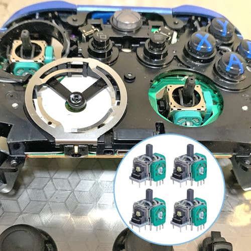 27 PCS LB RB Bumpers Button Replacement Kit, SourceTon LB RB Button Triggers Parts, Joystick, Screwdriver, Thumbstick Holder, Headphone Jack Plug Port, Hat Silicone Compatible with Xbox ONE Controller