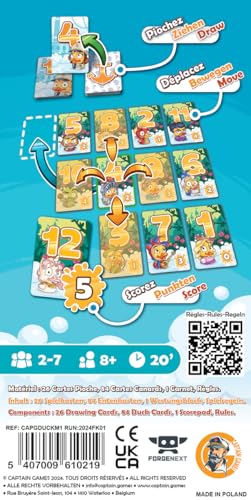 Duck and Cover Party Game | Fun Fast-Paced Card Game for Family Game Night, Hilarious Competitive Game for Kids & Adults, Ages 7+, 2-7 Players, 30 Mins