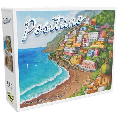 Positano - Strategy Board Game | Simultaneous Building, 3D Game Board - 1-4 Players, Ages 13+, 30 Minutes - style: Base Game