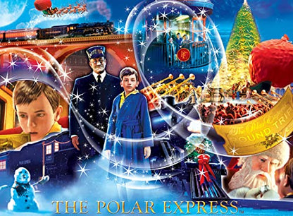 MasterPieces 100 Piece Christmas Jigsaw Puzzle for Kids - The Polar Express The Golden Ticket - 14"x19" - style: The Polar Express