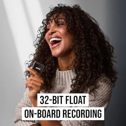 RØDE Wireless GO III (Gen 3) – Compact Wireless Mic – Pristine Audio, 32-bit Float Recording, Automatic Level Control, for Phones, Cameras and Computers (Black) | Dual-Channel, 32-Bit Float Recording, Series Iv 2.4ghz, 260m Range, USB-C, Up to 7-Hr Batter