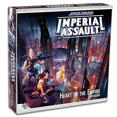 Star Wars Imperial Assault Board Game Heart of the Empire EXPANSION - Epic Sci-Fi Miniatures Strategy Game for Kids and Adults, Ages 14+, 1-5 Players, 1-2 Hour Playtime, Made by Fantasy Flight Games - size: Campaign Expansion, style: Heart of the Empire