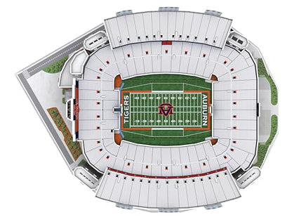 Pro Lion 3D Jigsaw Puzzle of Jordan-Hare Stadium - 82 Pieces | 2 Hour Build Time | Home of Auburn Tigers | NCAA College Football Gifts for Boys, Men & Kids Aged 8 & Up | Games for Tiger Fans - style: Home of Auburn Tigers