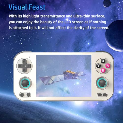 NOUKAJU [1Pack] Screen Protector for RG476H Game Console, HD Protective Film,6h Hardness,Scratch,Anti-Fingerprin,Protective Film for Anbernic RG476H Retro Handheld Game Console(Not tempered glass)