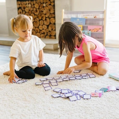 Wildkin Memory Matching Game – 36 Educational Pairs for Toddlers & Preschool - Girl - style: Whimsical