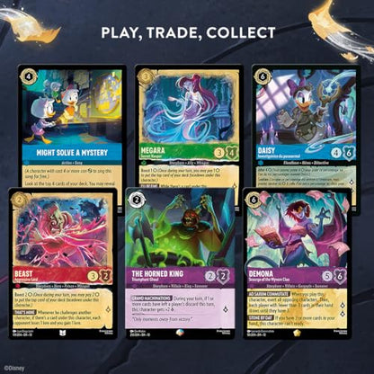 Ravensburger Disney Lorcana TCG: Whispers in The Well Single-Player Deck - Amber & Emerald - Engaging Gameplay - Over 200 Original Disney Artworks - Ideal for Ages 8+