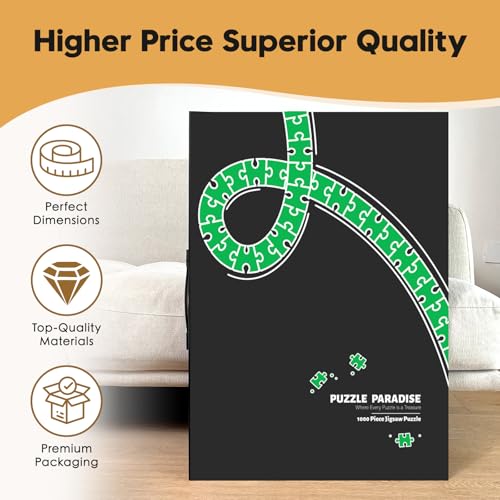 Nariolar 1000-Piece Puzzle Storage Folder | Portable Large Jigsaw Puzzle Organizer with 15 HD Pockets, Holds 30 Puzzles, Dustproof & Protective Accessory - style: 1000pcs-ring Binder