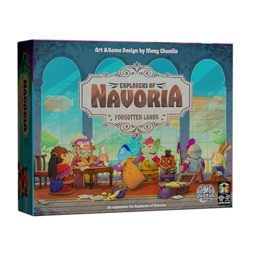 Explorers of Navoria Forgotten Lands Expansion | Expansion content, Requires base game, New cards and gameplay, Fantasy adventure, Ages 12+, Strategy play