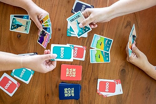 Card Game - First Edition: A Game About Travel - Fun for Game Night - 2 to 6 Players - Ages 10 and Up