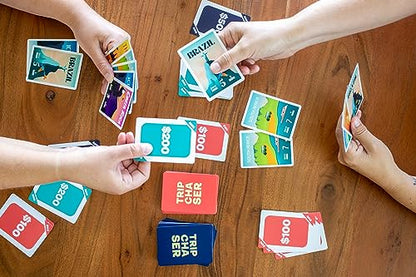 Card Game - First Edition: A Game About Travel - Fun for Game Night - 2 to 6 Players - Ages 10 and Up