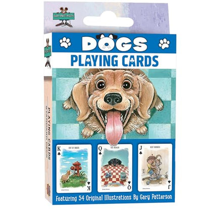 MasterPieces Officially Licensed Dogs Playing Cards - 54 Card Deck for Adults - style: Dogs