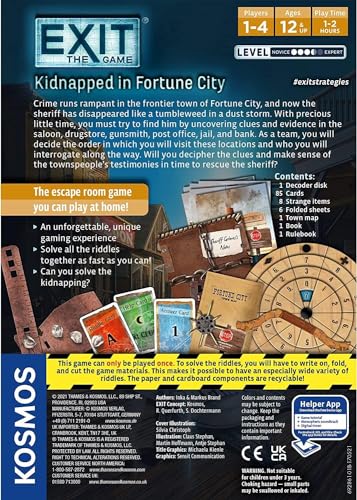EXIT: The Game - Kidnapped in Fortune City - style: Kidnapped in Fortune City