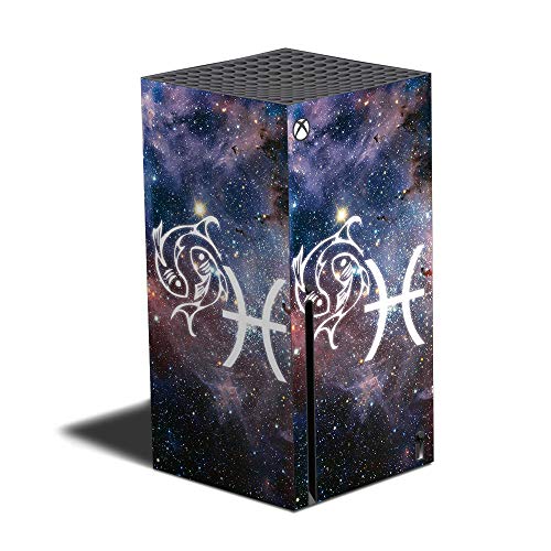 Mighty Skins Skin Compatible with Xbox Series X - Pisces | Protective, Durable, and Unique Vinyl Decal wrap Cover | Easy to Apply, Remove, and Change Styles | Made in The USA (MIXBSERX-Pisces) - color: Pisces
