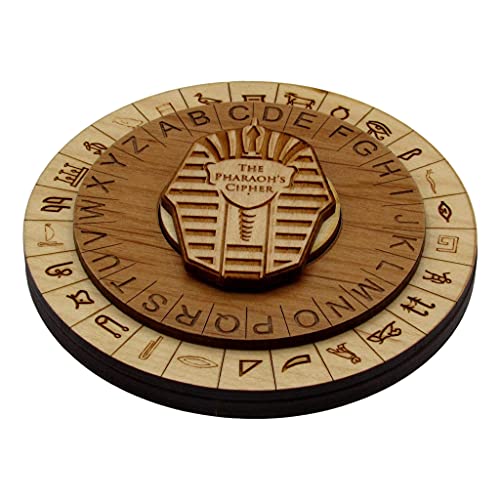 Creative Escape Rooms Egyptian Decoder and Runes Cipher Spy Kit