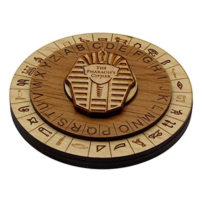 Creative Escape Rooms Egyptian Decoder and Runes Cipher Spy Kit