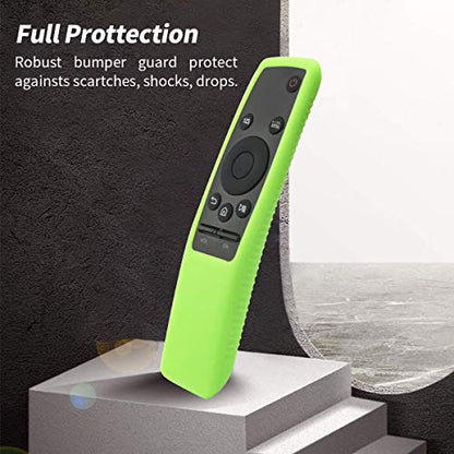 Samsung 3 Pack Silicone Protective Case for Smart TV Remote Control BN59 Series - Anti-Lost Shockproof Glowing Cover Skin Sleeve Protector for 4K Ultra HDTV Remote