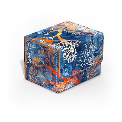 Ultimate Guard - Sidewinder 100+ Xenoskin - 2025 Exclusive “Coral Places” - Fiery Reef - color: Fiery Reef