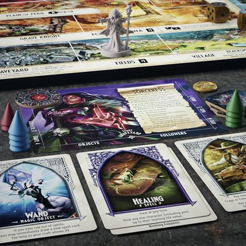 Avalon Hill Talisman: The Magical Quest Board Game, 5th Edition | Fantasy Tabletop Adventure Games | Ages 12 and Up | 2 to 6 Players | Roleplaying Strategy Games - style: Talisman