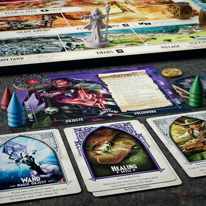 Avalon Hill Talisman: The Magical Quest Board Game, 5th Edition | Fantasy Tabletop Adventure Games | Ages 12 and Up | 2 to 6 Players | Roleplaying Strategy Games - style: Talisman