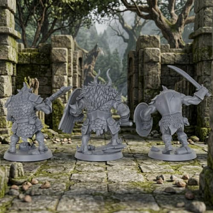 Fantasy DND Miniatures- Role Playing Tabletop Game Minis Orc Boar Fighter AS1029 | Premium 1:56 scale unpainted miniatures set; ideal fantasy Rpg Figure collection for tabletop rpg game custom painters.