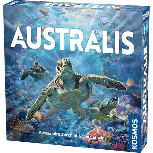 Australis | Explore The Nature of The Ocean | DICE Drafting Game | 2-4 Players | Ages 10 and UP | 60 Minute Playtime | Thames & Kosmos