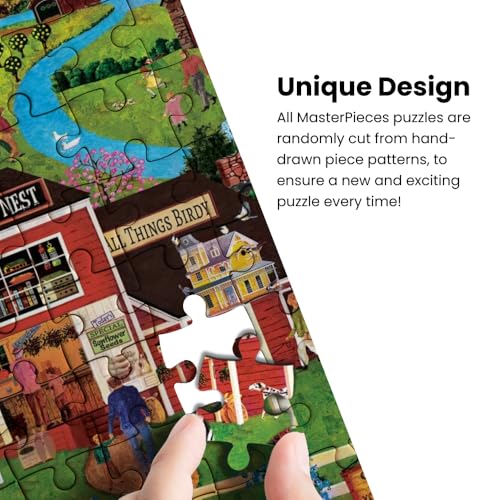 MasterPieces - 500 Piece Jigsaw Puzzle, Large EZ Grip Shapes, Labor Day, Fun for Adults, Seniors, Family, Kids, 19.25" x 26.75" - size: 500 Piece