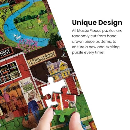 MasterPieces - 500 Piece Jigsaw Puzzle, Large EZ Grip Shapes, Labor Day, Fun for Adults, Seniors, Family, Kids, 19.25" x 26.75" - size: 500 Piece