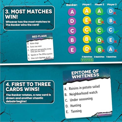 Change My Mind - Outrageous Debate and Rank Adult Party Game | Ages 17+, 3-8 Players - Party Games - Game Nights, Parties, College & Friends