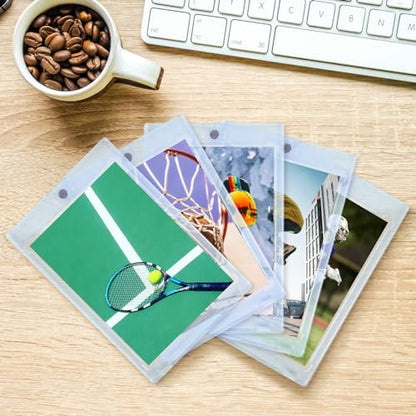 TORONTOKYO 300ct Magnetic Card Holders, 35pt One Touch Magnetic Card Holder, U-V Protection Hard Plastic Card Display Case for Trading, Sports, Baseball, Football, Game Cards - color: 300 Pieces