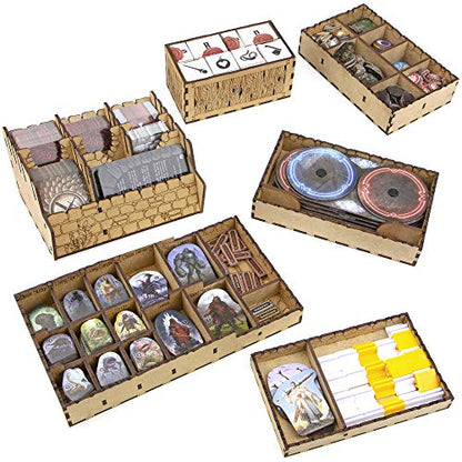 Organizer for Gloomhaven Jaws of The Lion Board Game, Storage Insert, Accessories Upgrade